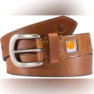 Carhartt Women's size small brown genuine leather belt